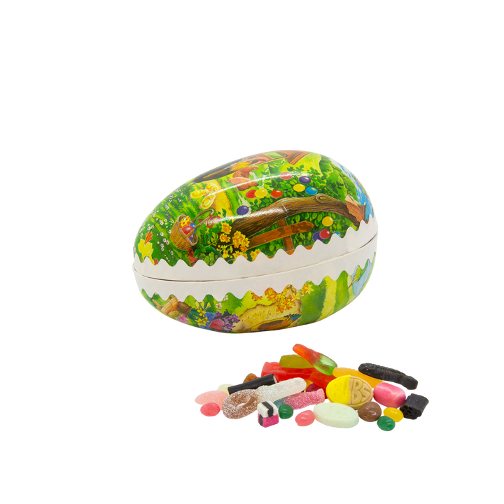 Påskeegg 15 cm - 400 gram smågodt