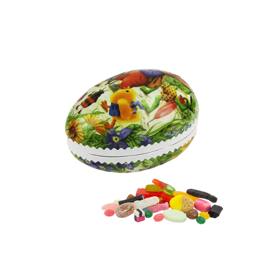 Påskeegg 18 cm - 680 gram smågodt