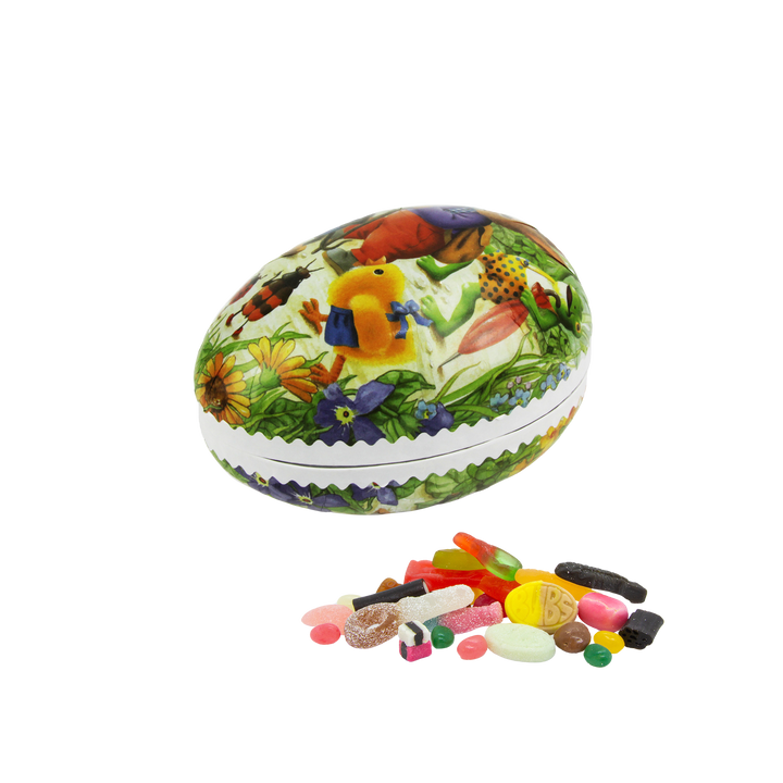 Påskeegg 18 cm - 680 gram smågodt