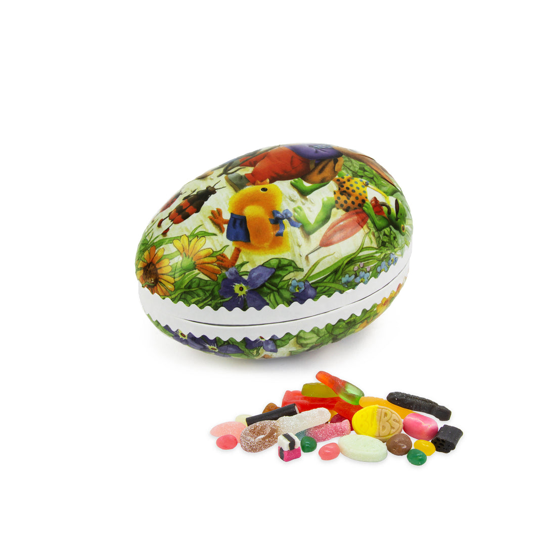 Påskeegg 18 cm - 680 gram smågodt