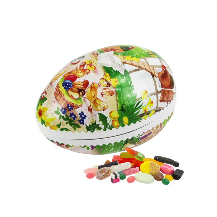 Påskeegg 25 cm - 1600 gram smågodt