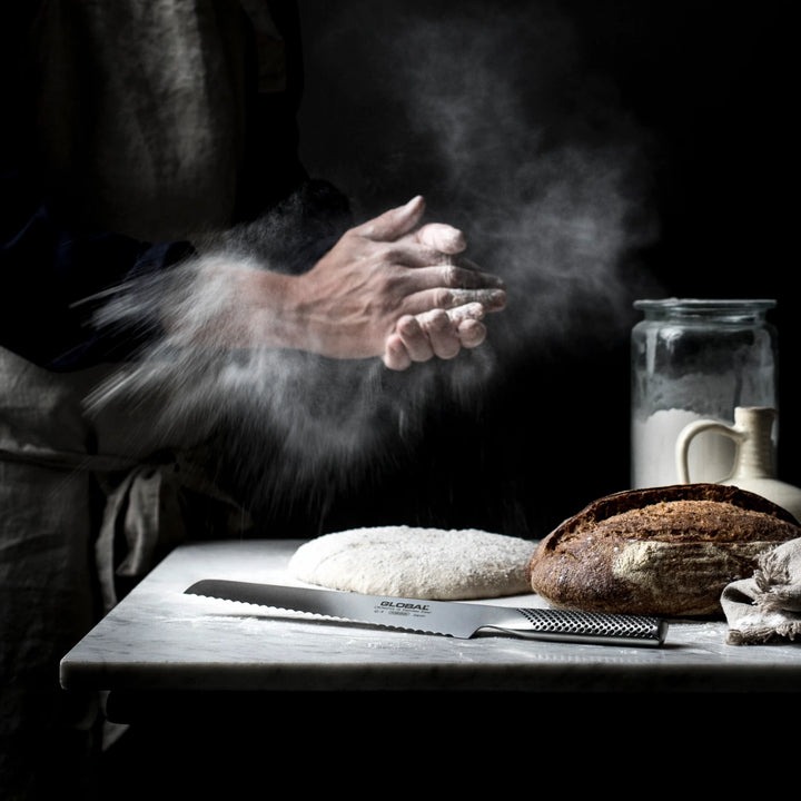 Global brødkniv 22 cm