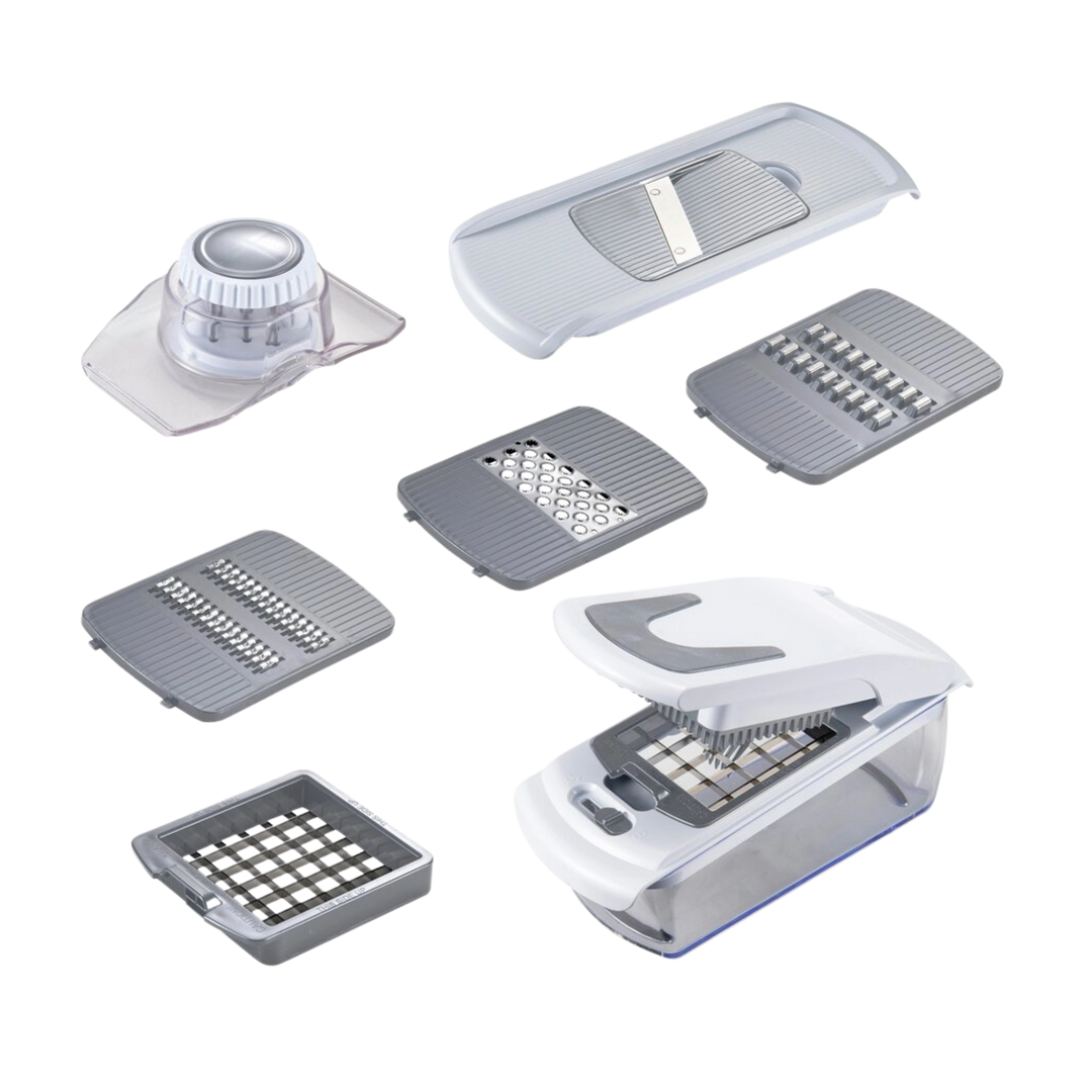 Mandolinjern til å kutte opp frukt og grønnsaker