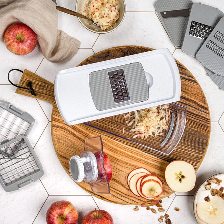 Mandolinjern til å kutte opp frukt og grønnsaker